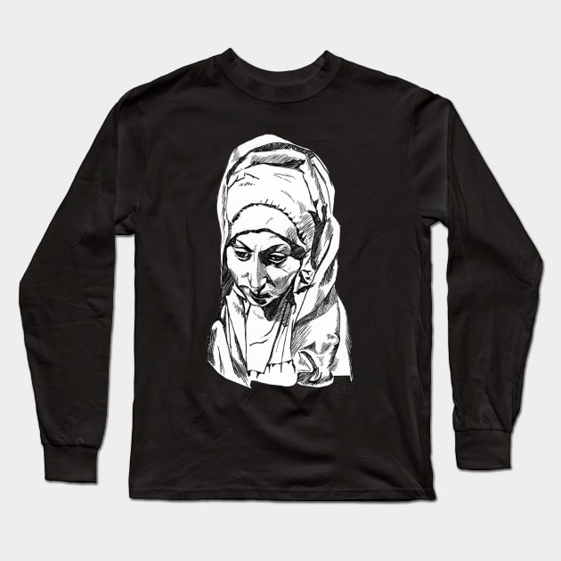 Our Lady of Sorrows Long Sleeve T-Shirt by UrsulaRodgers